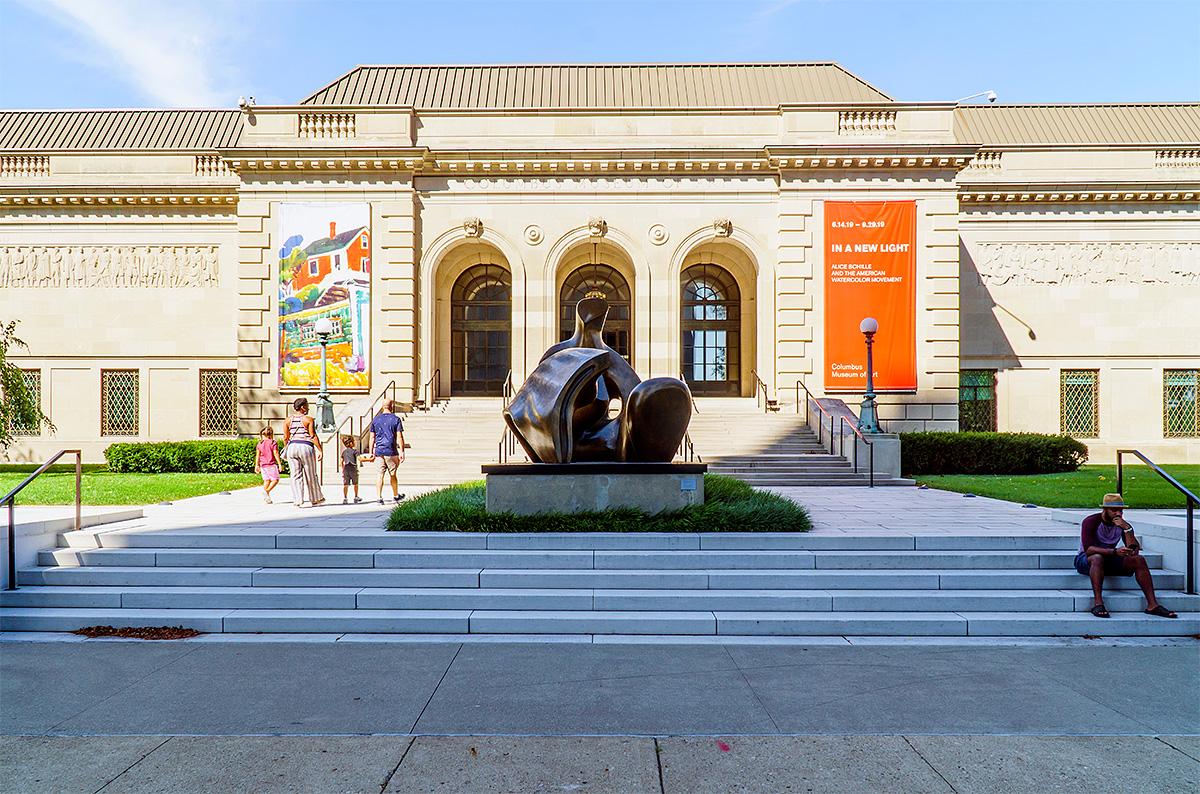 Art, Museum, Modern, Columbus, Architecture, Exterior