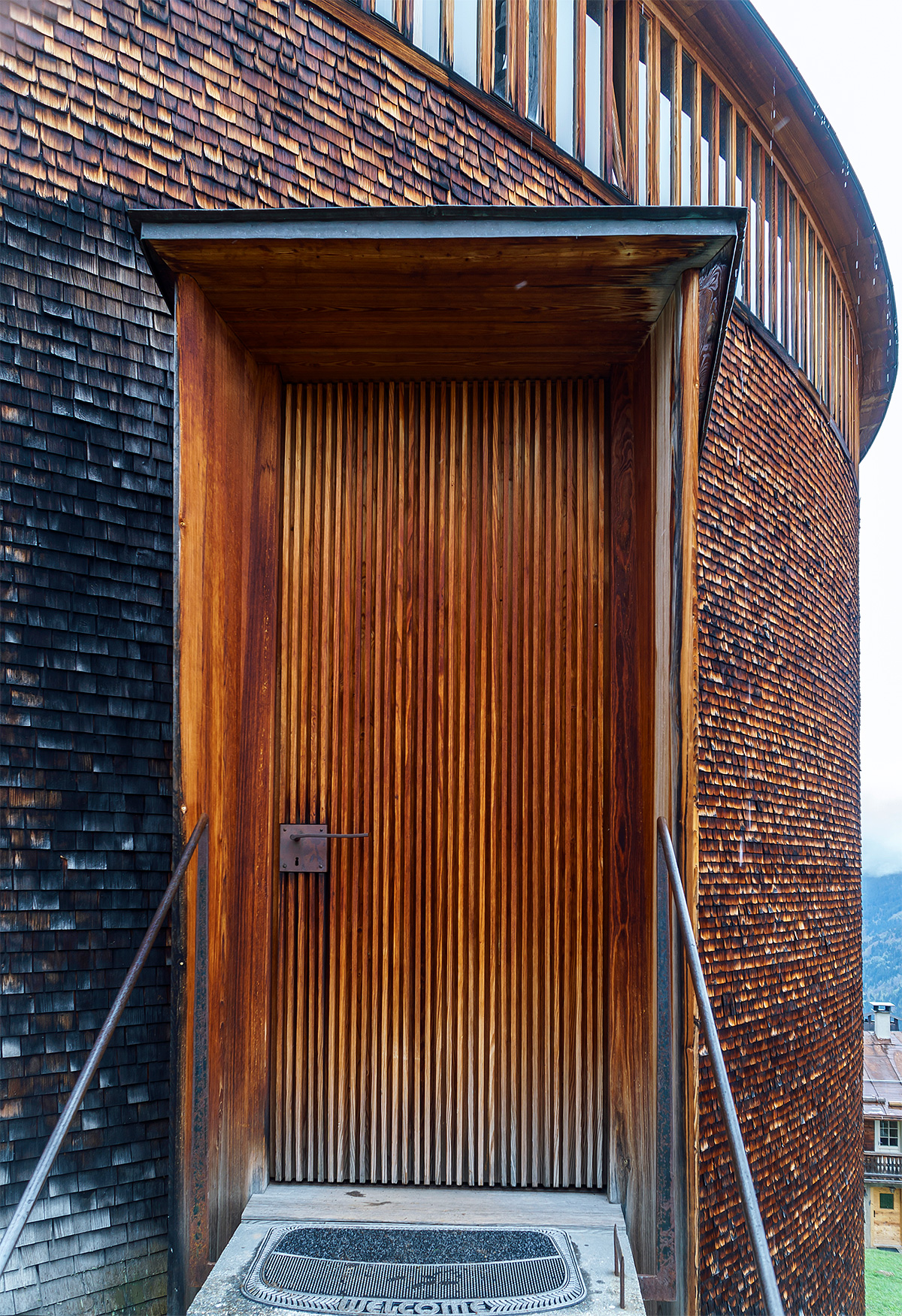 Chapel, Architecture, Exterior, Travel, Switzerland, Wood Shingles