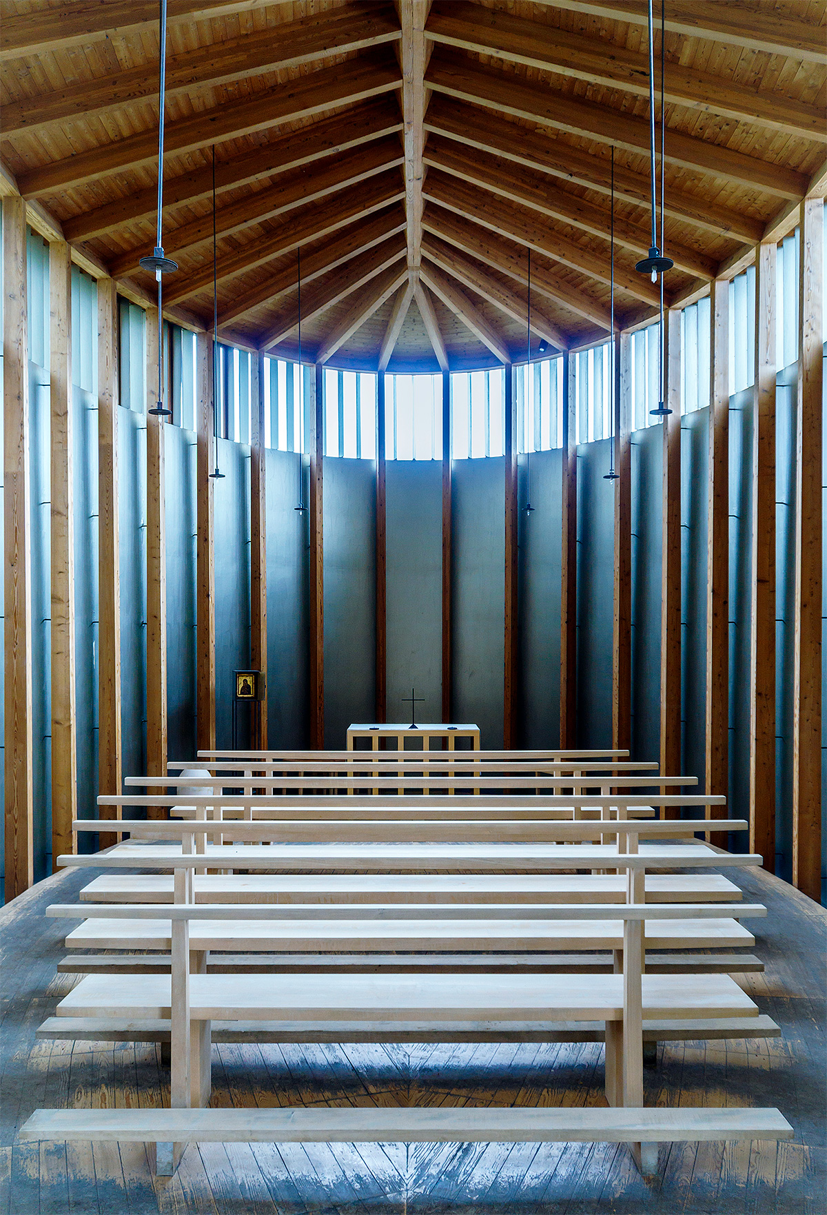 Chapel, Architecture, Exterior, Travel, Switzerland, Wood Shingles