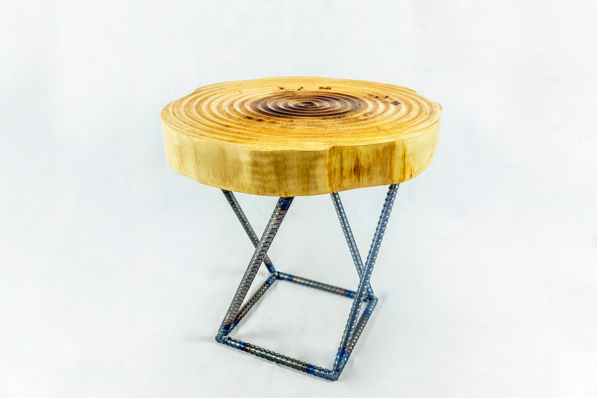 Maple, Wood, Table, Side Table